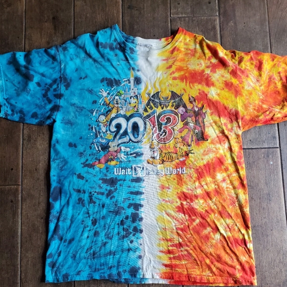2013 Tie dye Disney Tee - Picture 2 of 3